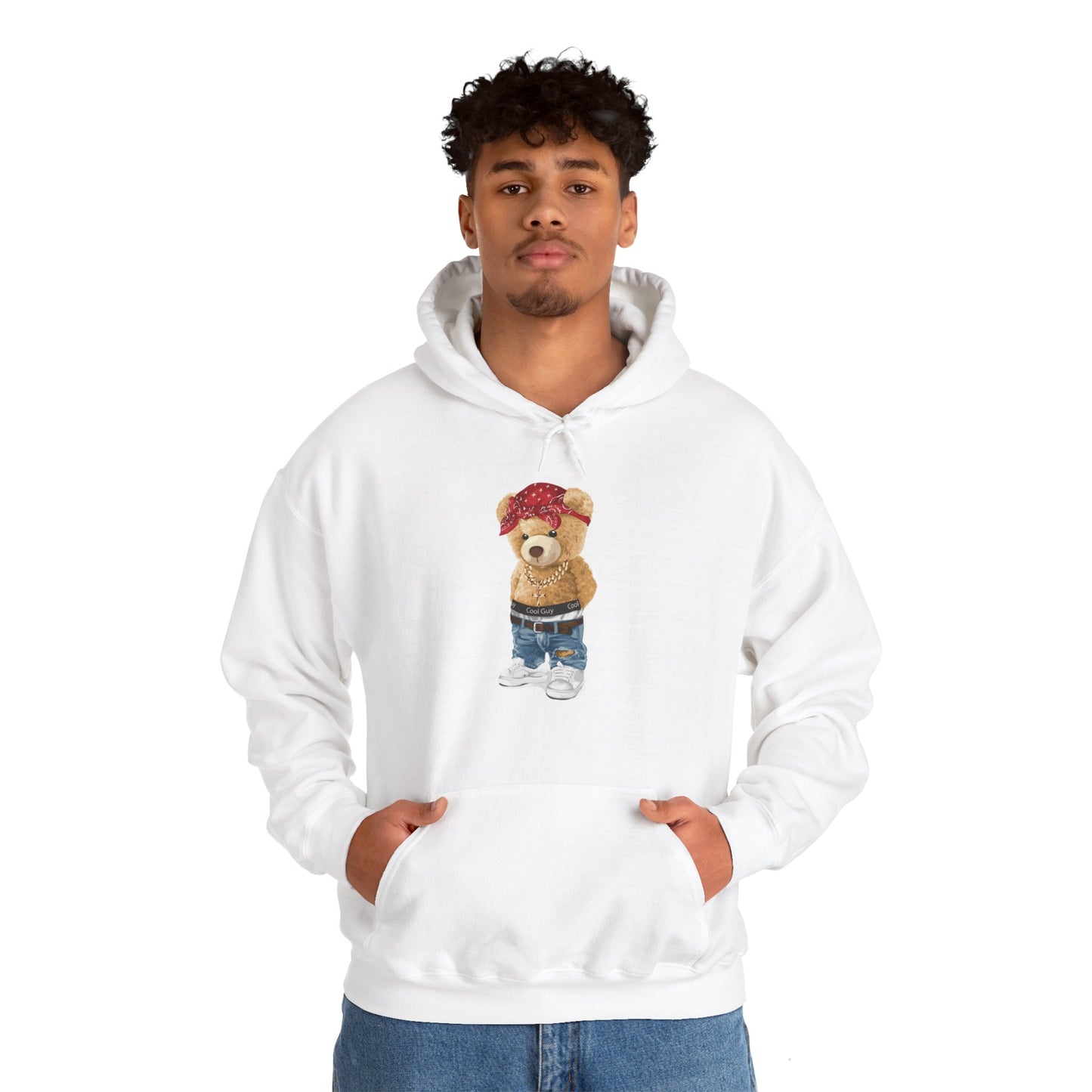 Eco-Friendly Hip Hop Bear Hoodie