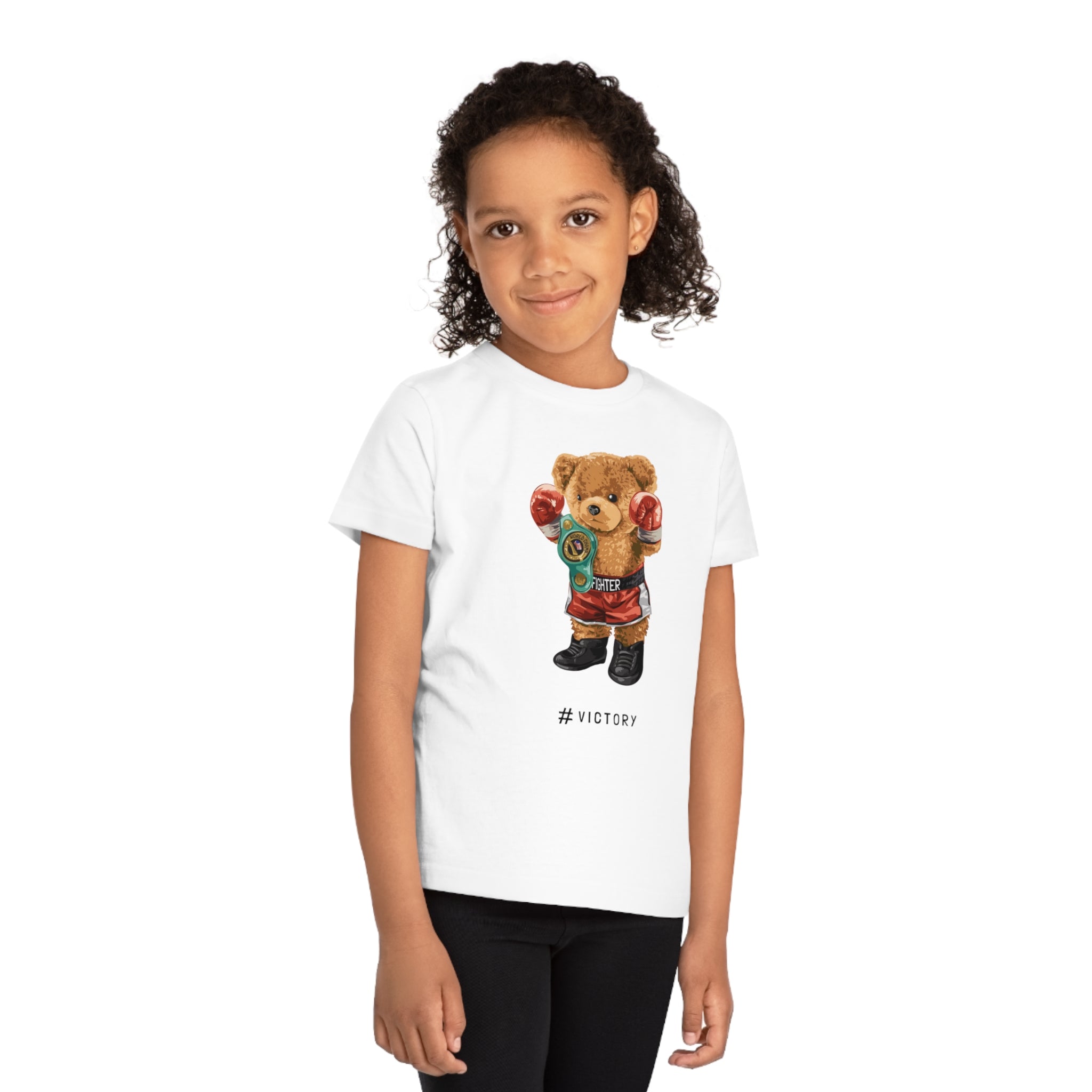 Eco Friendly Champion Bear Kids T shirt