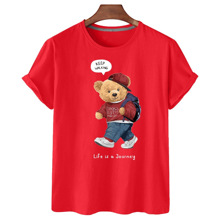 Eco-Friendly Journey Bear T-shirt