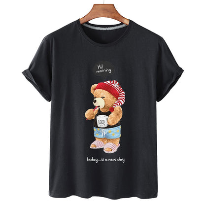 Eco-Friendly The Morning Bear T-shirt