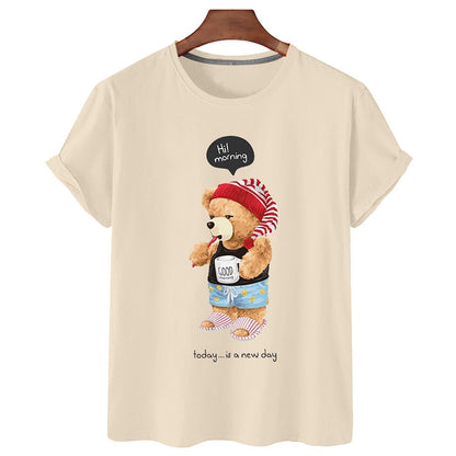 Eco-Friendly The Morning Bear T-shirt