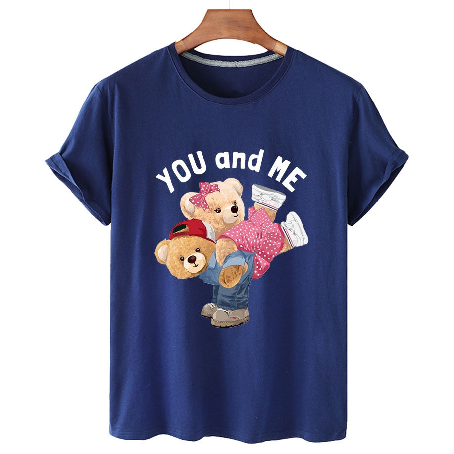Eco-Friendly You and Me Bear T-shirt