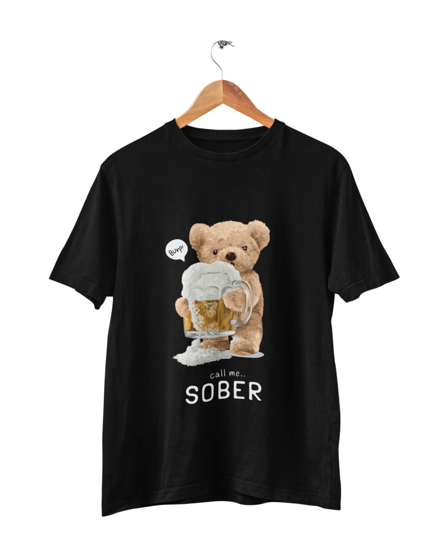 Organic Beer Bear T-shirt