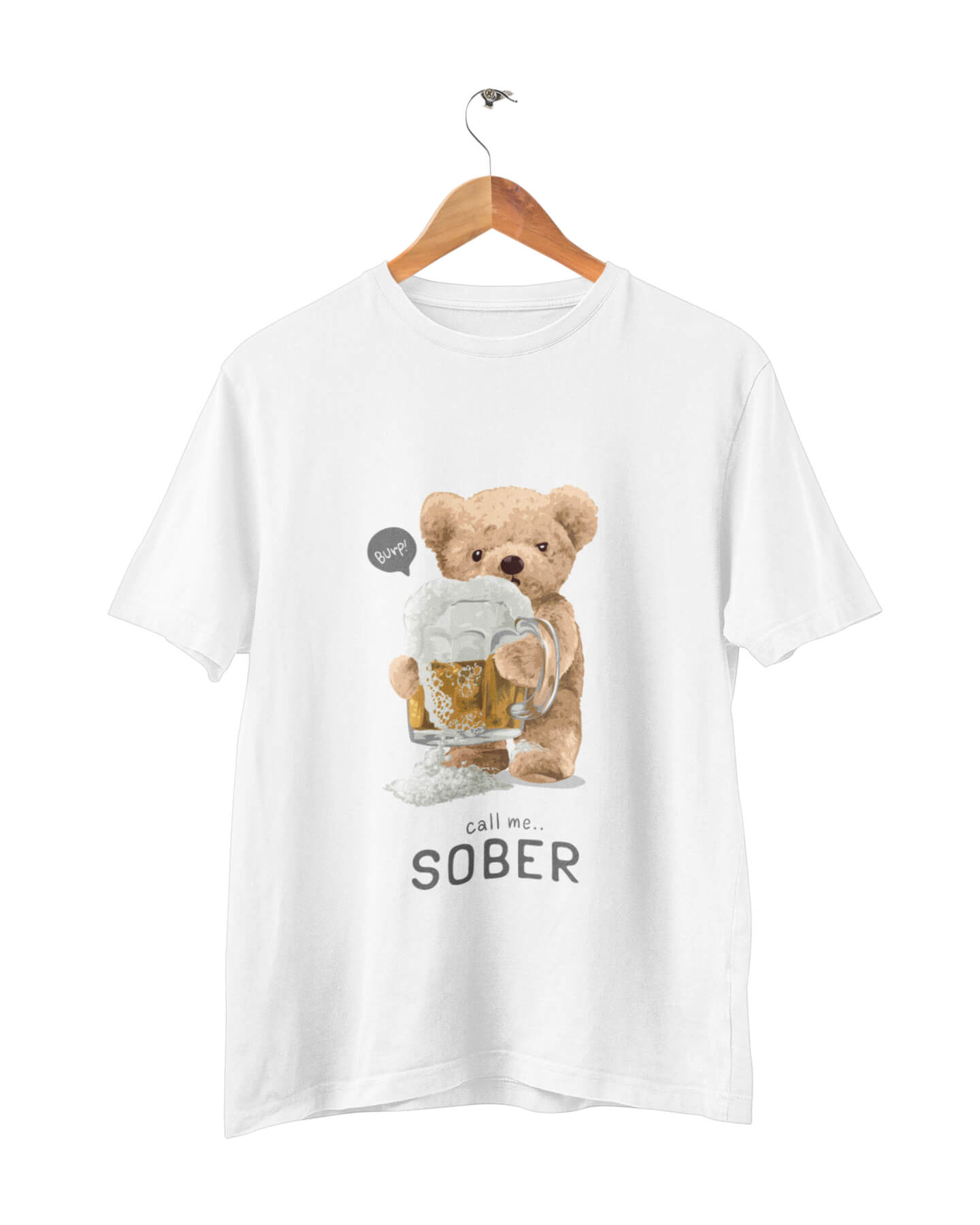 Organic Beer Bear T-shirt