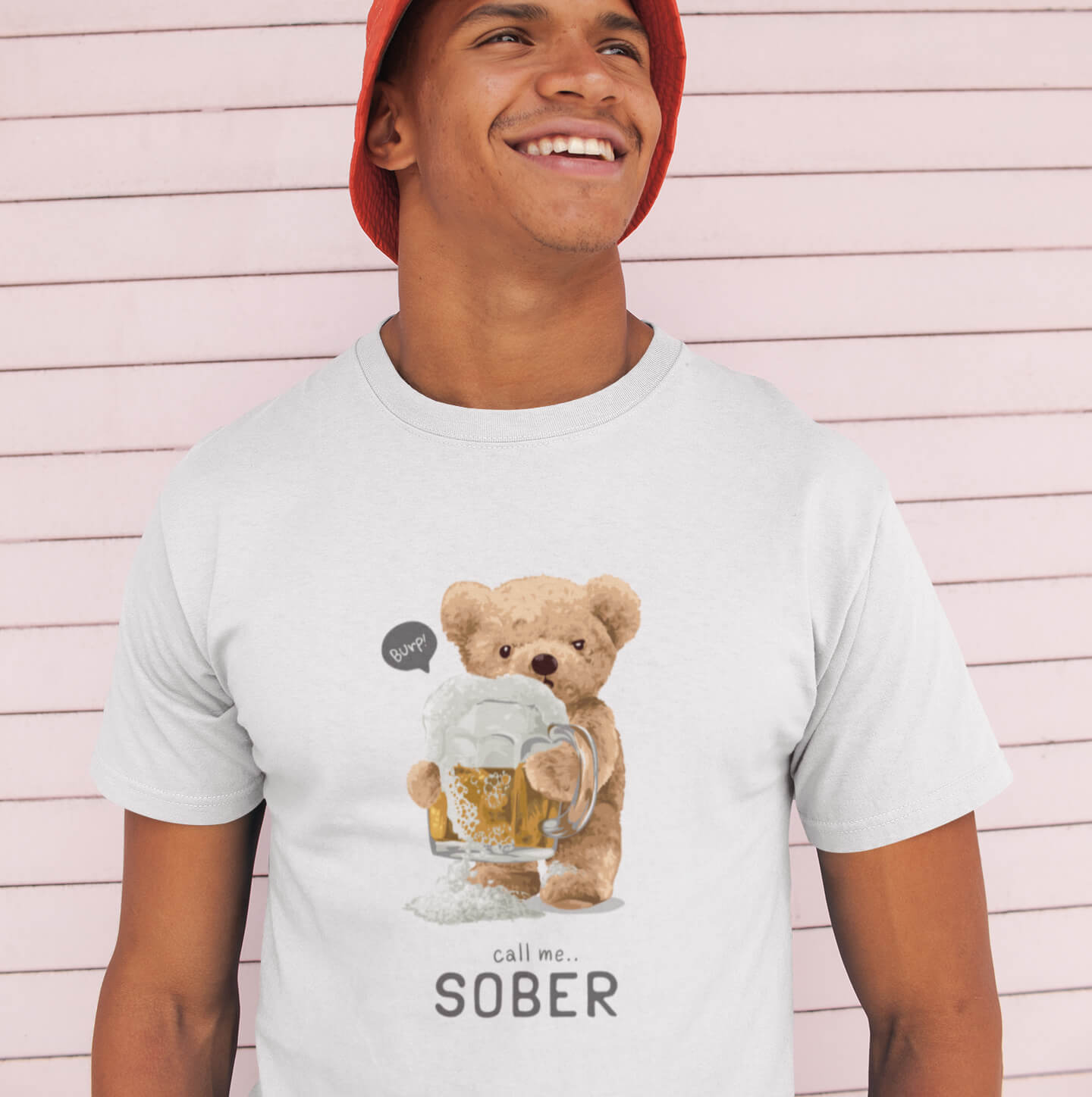 Organic Beer Bear T-shirt