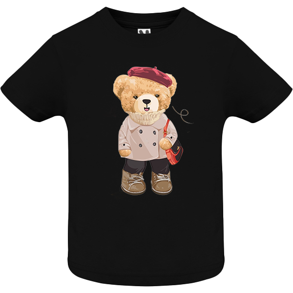 Eco-Friendly Autumn Bear Baby T-shirt