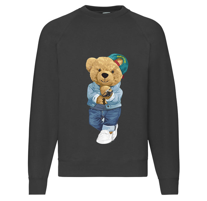 Eco-Friendly Bad Boy Bear Pullover