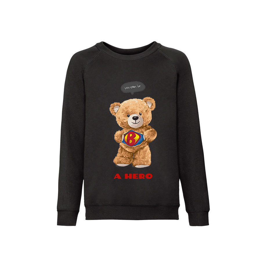 Eco-Friendly Hero Bear Kids Sweater