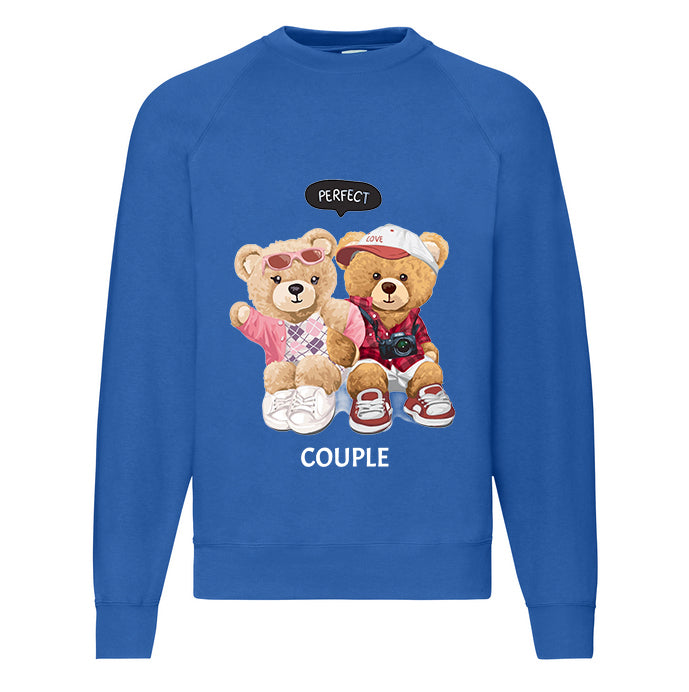 Eco-Friendly Couple Bear Pullover