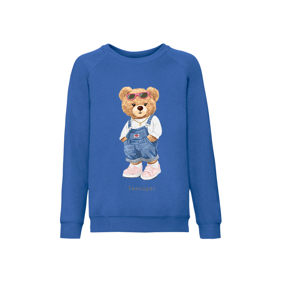 Eco-Friendly Teenager Bear Kids Sweater