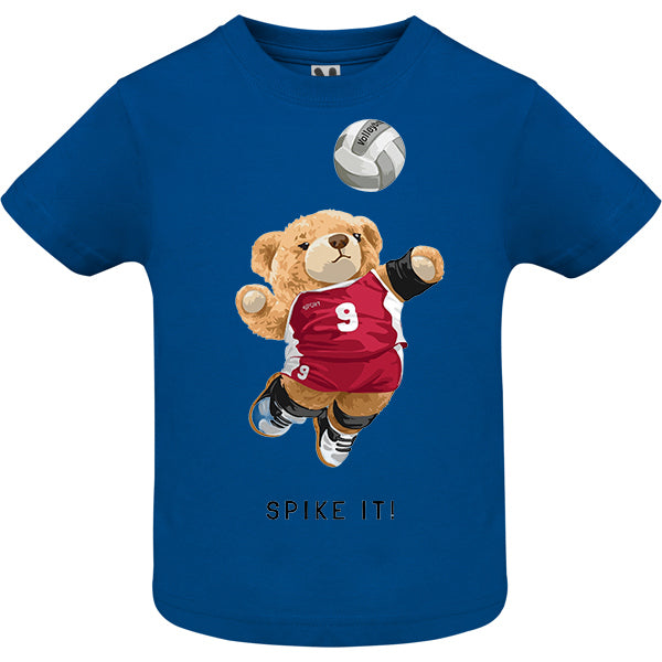 Eco-Friendly Volleyball Bear Baby T-shirt