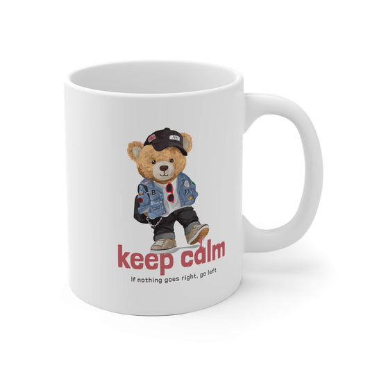 Keep Calm Bear Mug