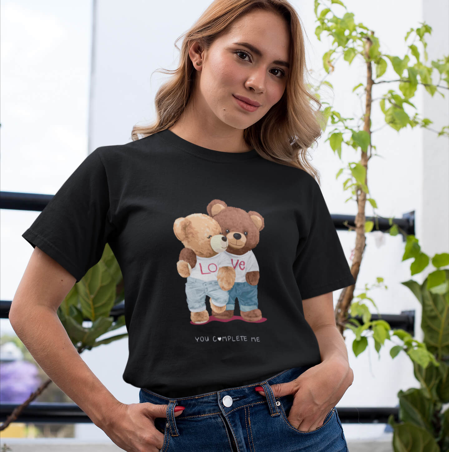 Organic Complete Me Bear T-shirt