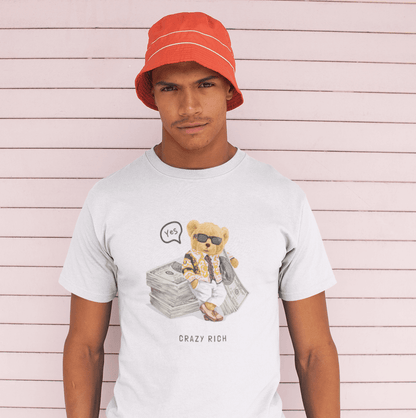 Eco-Friendly Crazy Rich Bear T-shirt