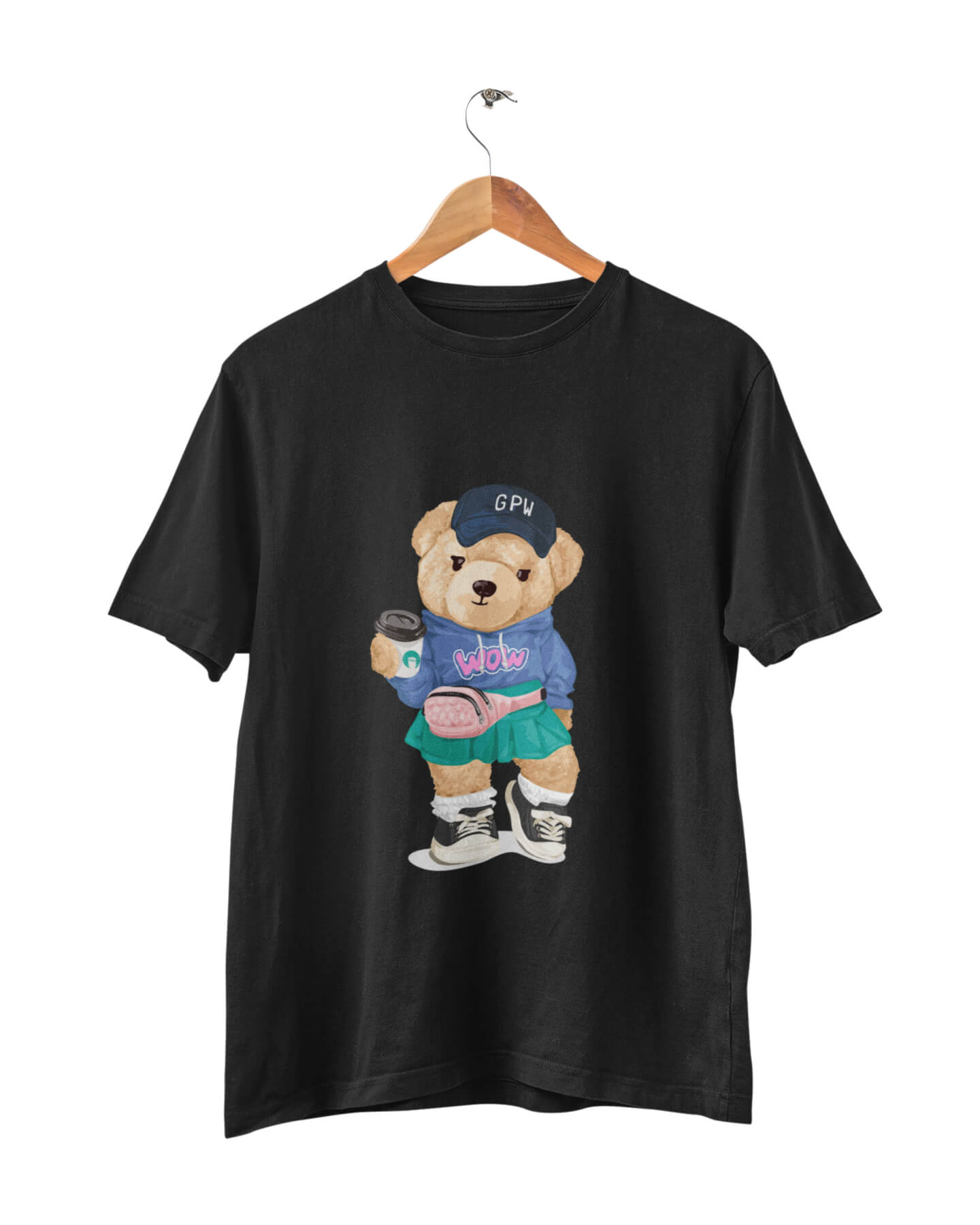 Organic Trendy Bear T-shirt