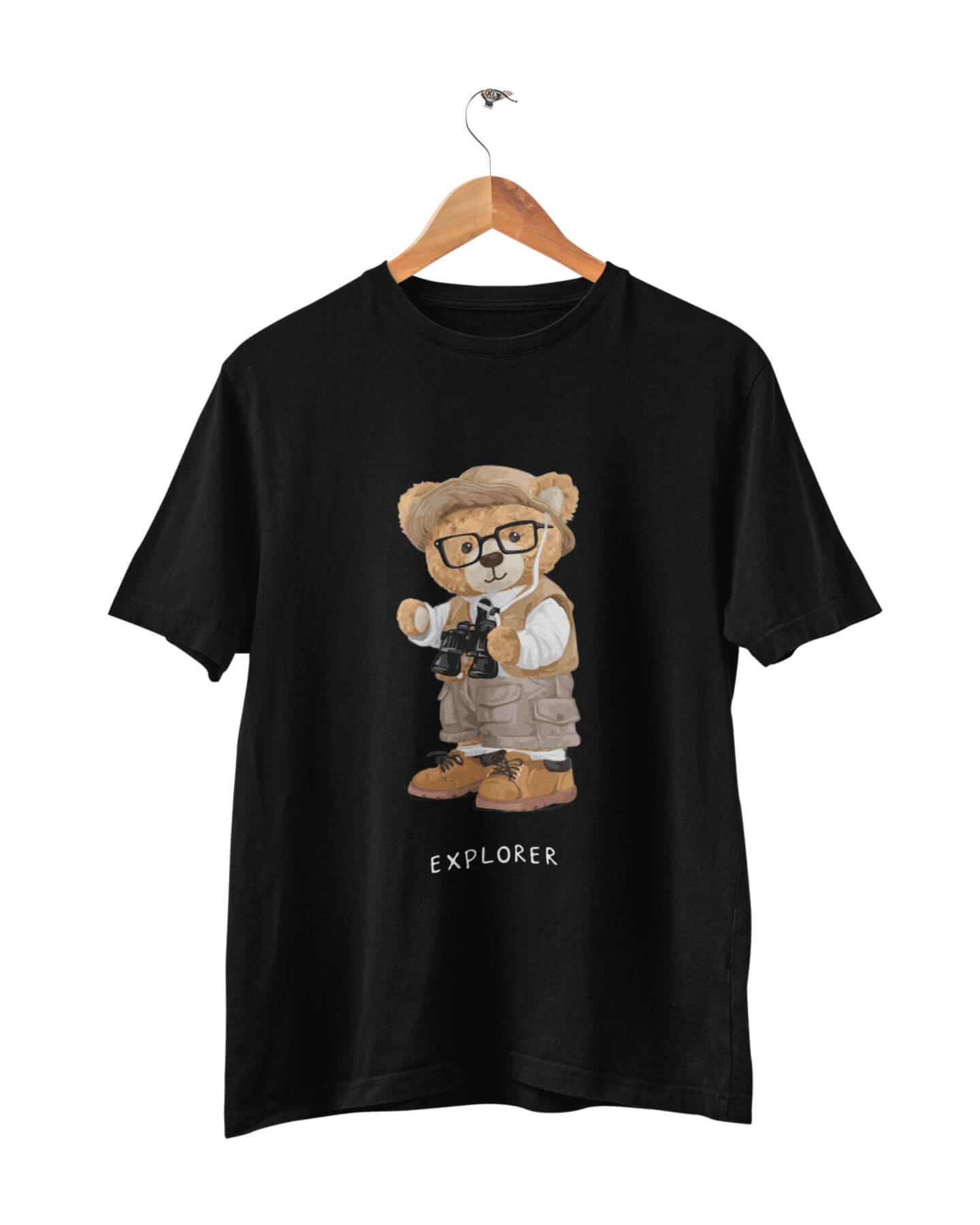 Organic Explorer Bear T-shirt