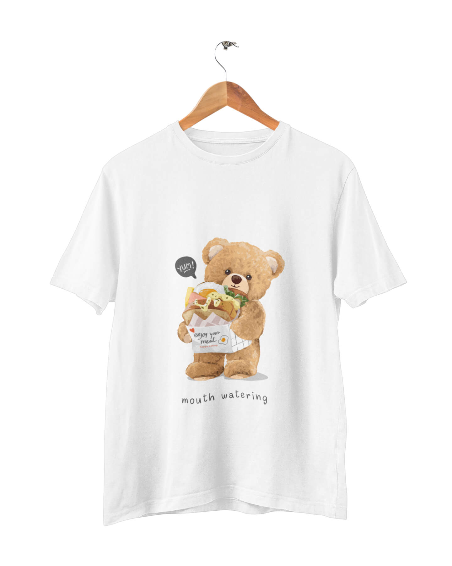 Organic Foody Bear T-shirt