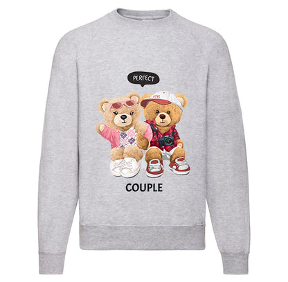 Eco-Friendly Couple Bear Pullover