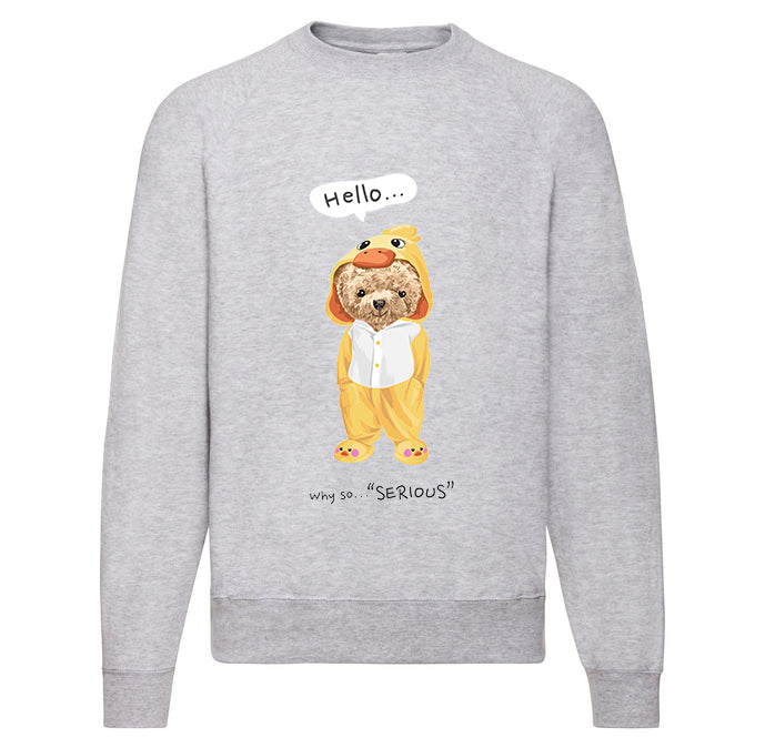 Eco-Friendly Duck Bear Pullover