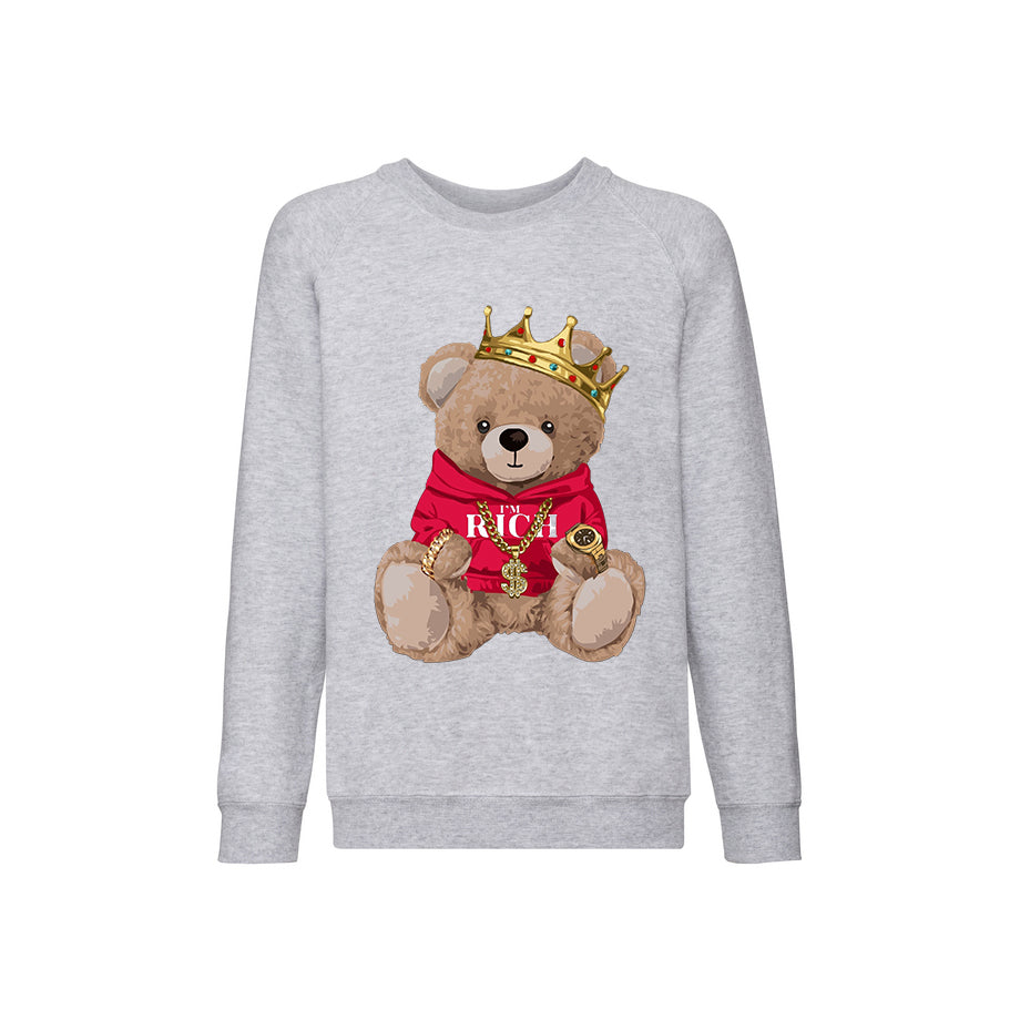 Eco-Friendly Material Bear Kids Sweater