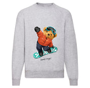 Eco-Friendly Snowboard Bear Pullover