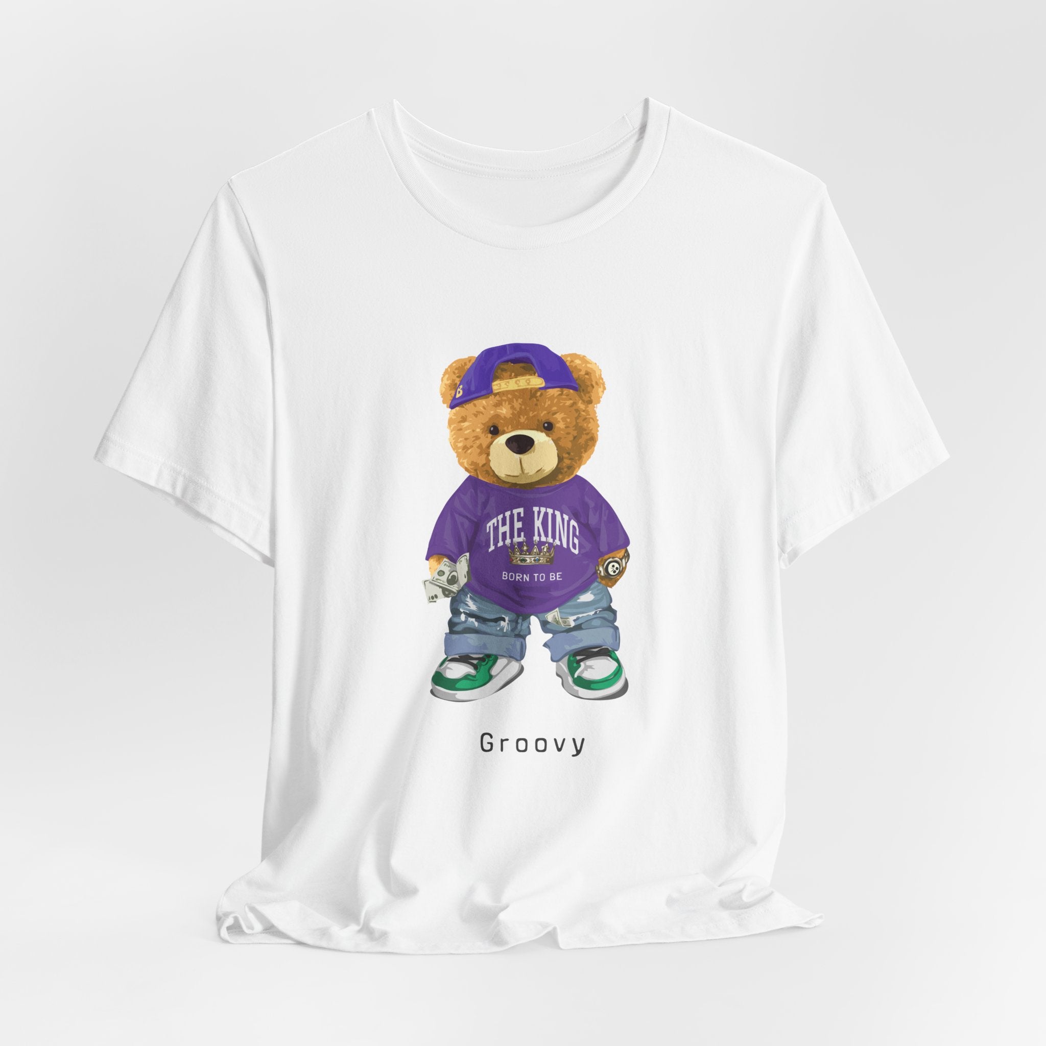 Organic Groovy Bear T-shirt