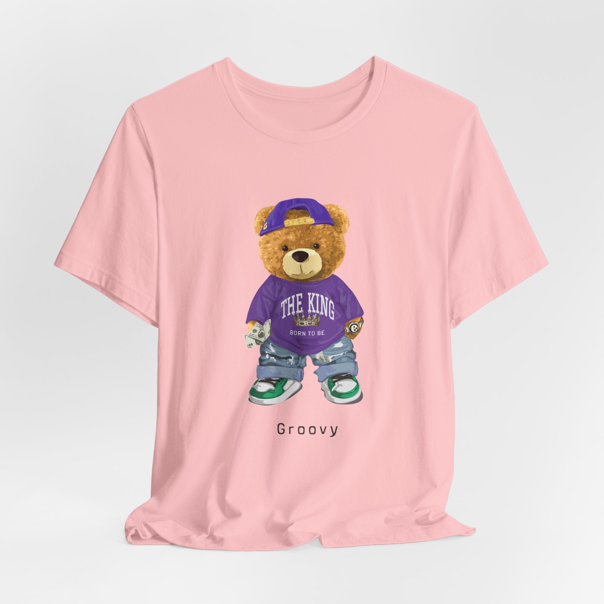 Organic Groovy Bear T-shirt