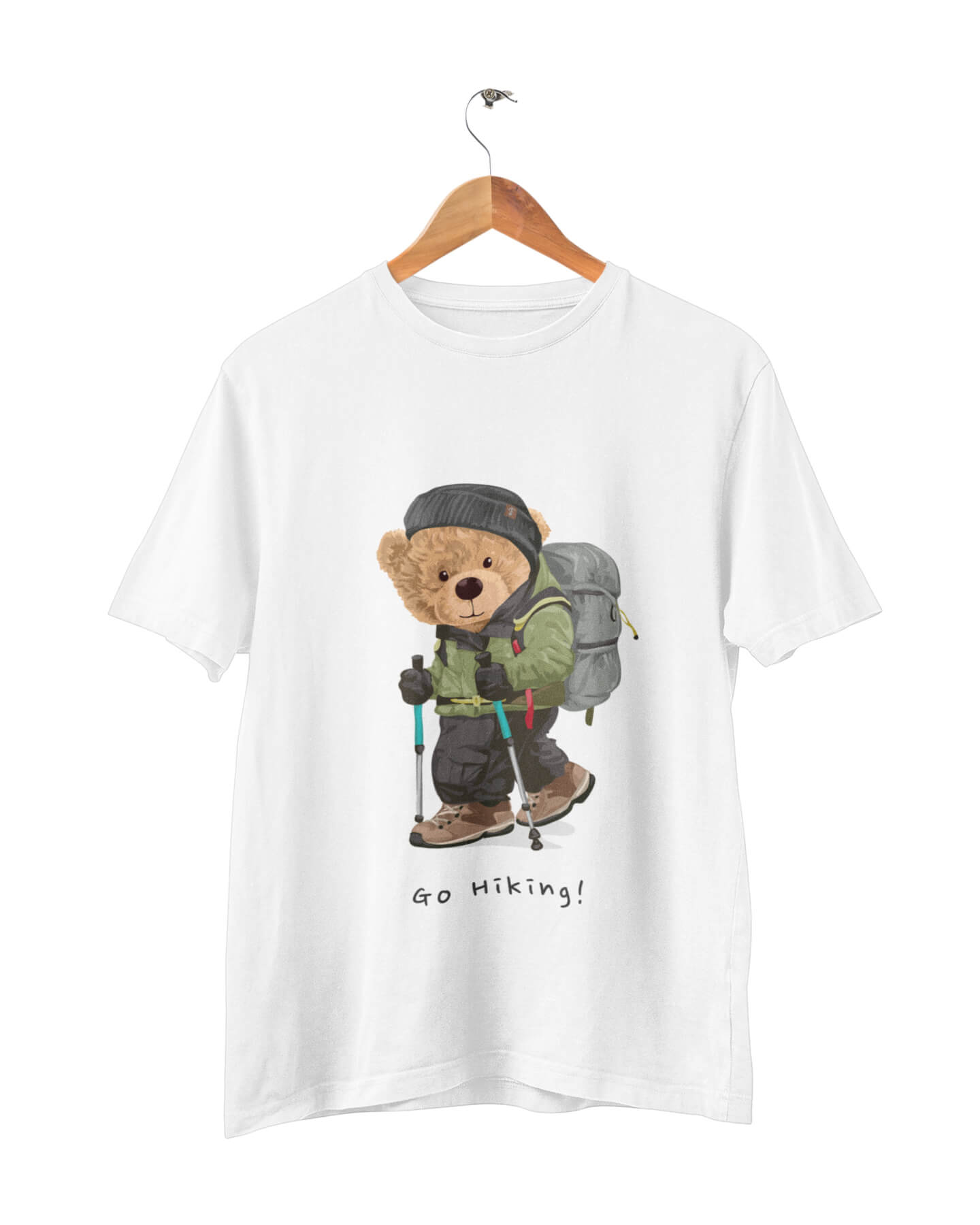 Organic Hiking Bear T-shirt