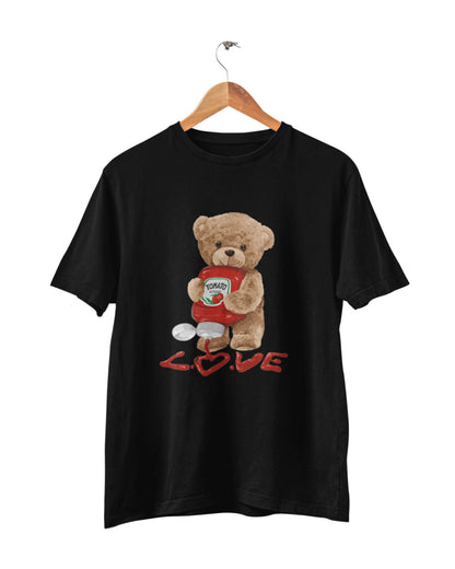 Organic Ketchup Bear T-shirt