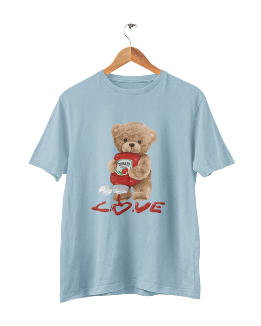 Organic Ketchup Bear T-shirt