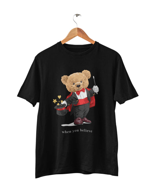 Organic Magician Bear T-shirt