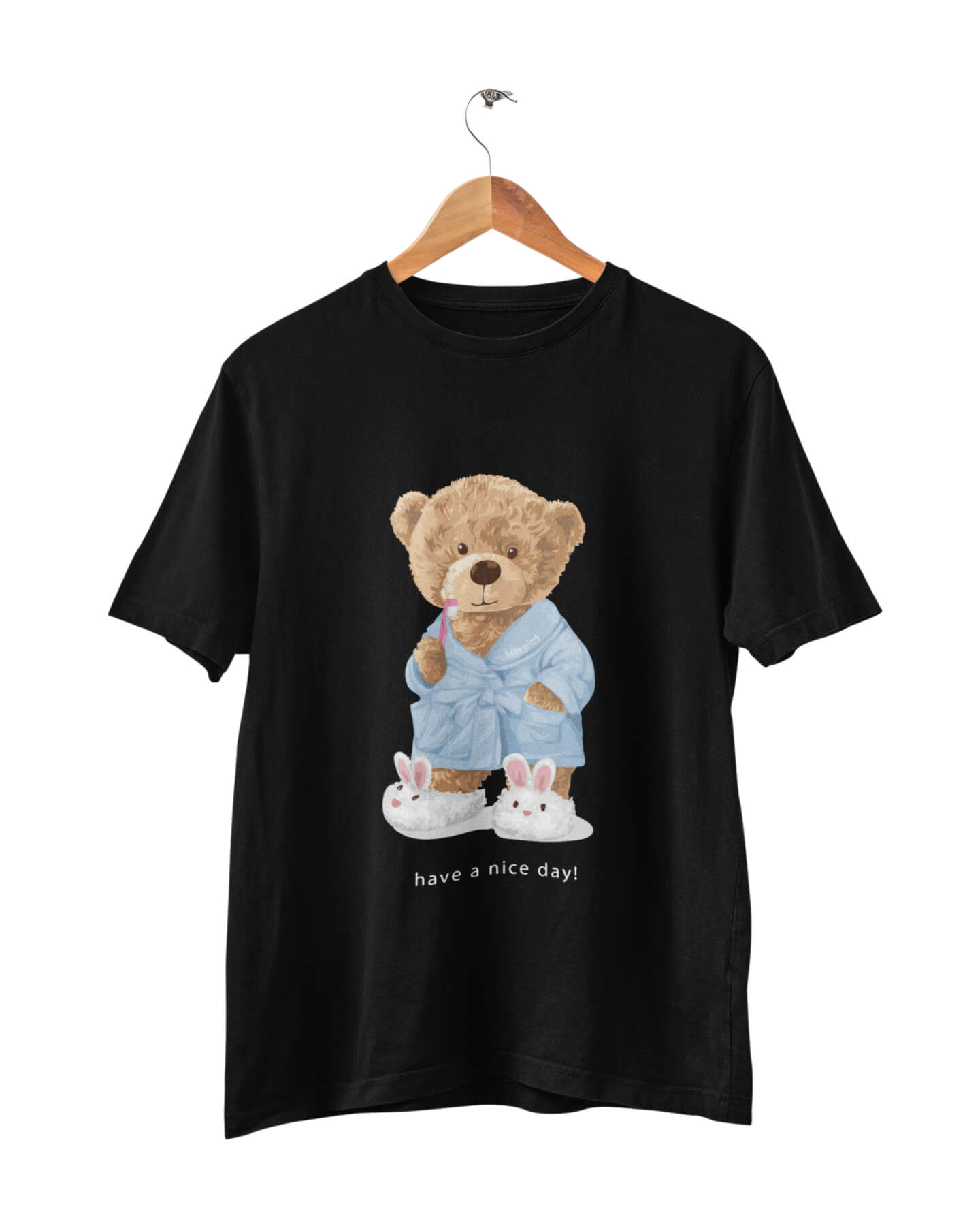 Organic Morning Bear T-shirt