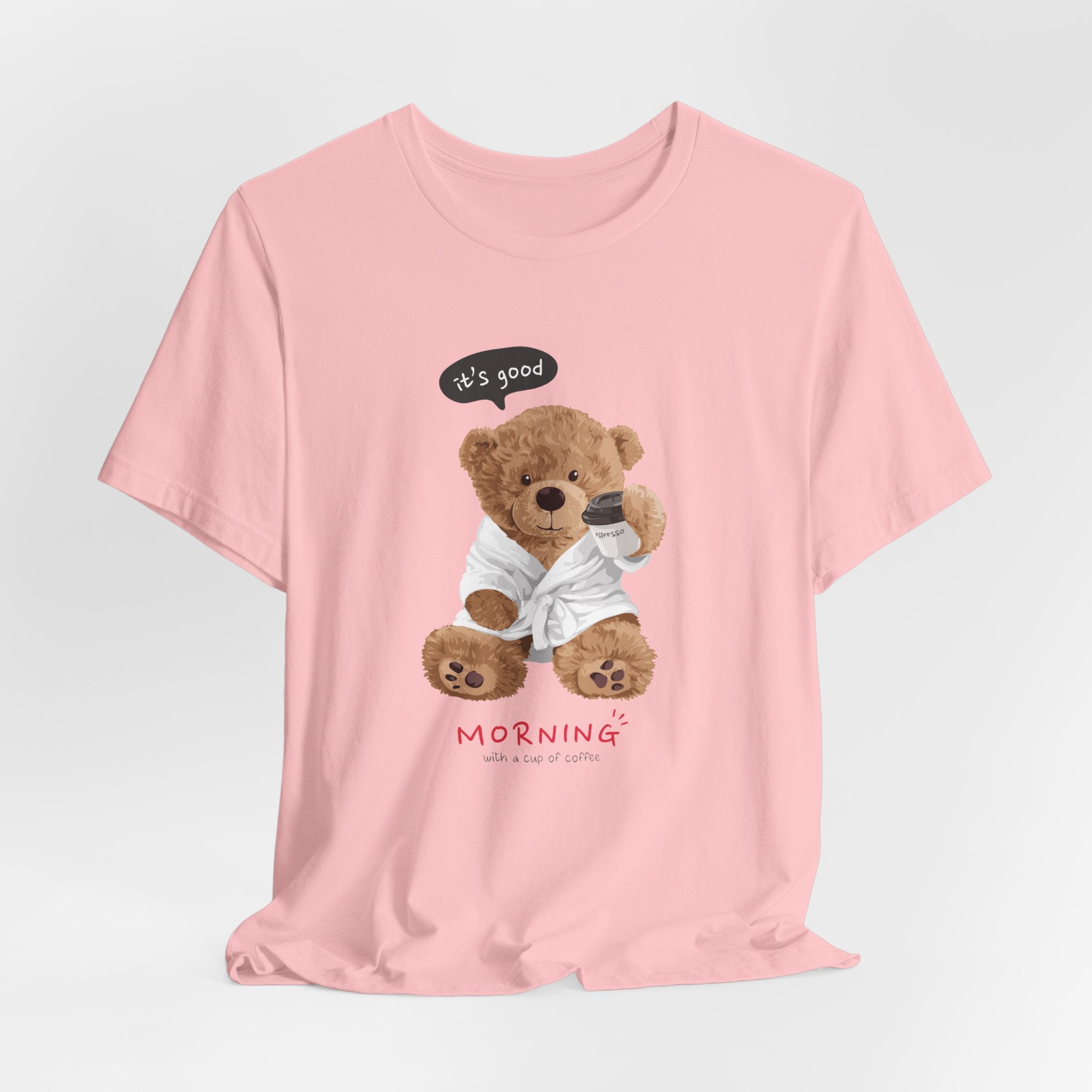 Organic Good Morning Bear T-shirt