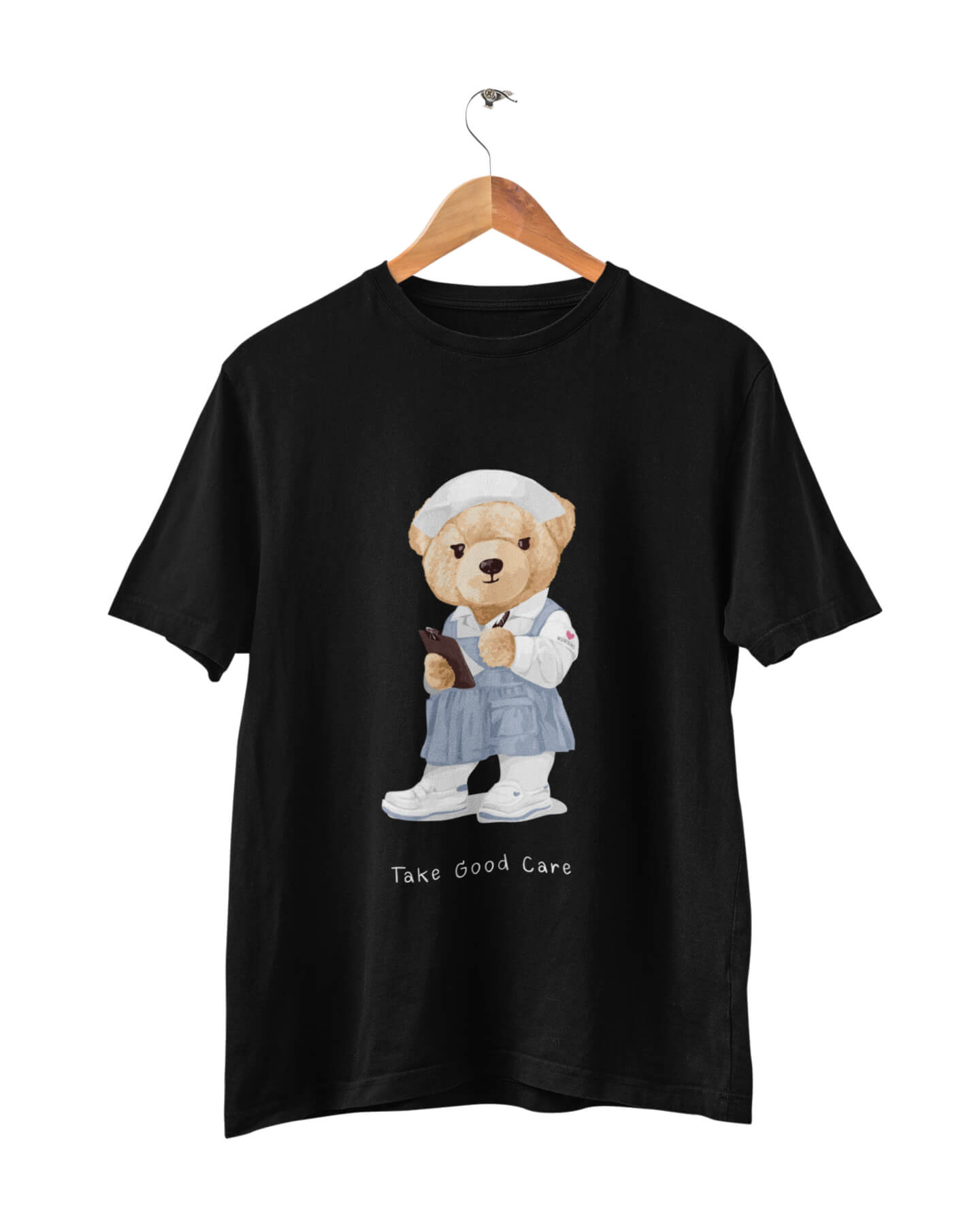 Organic Nurse Bear T-shirt