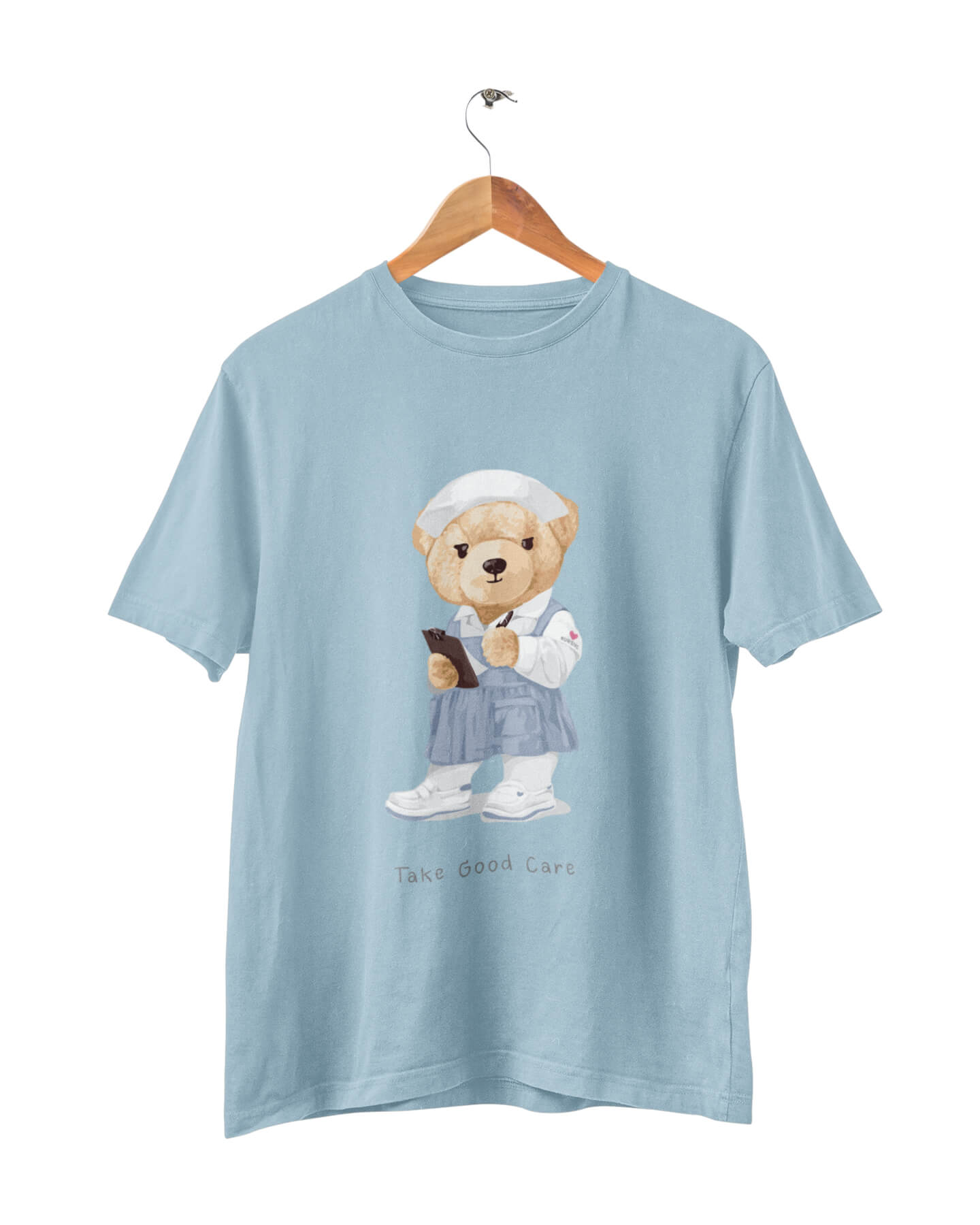 Organic Nurse Bear T-shirt