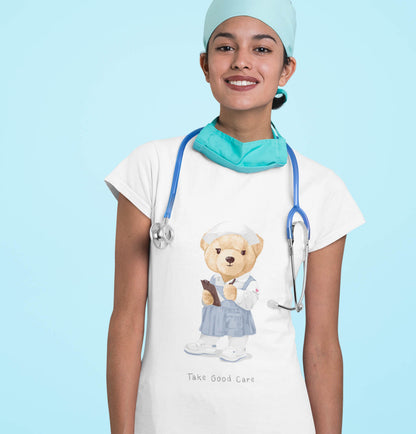 Organic Nurse Bear T-shirt