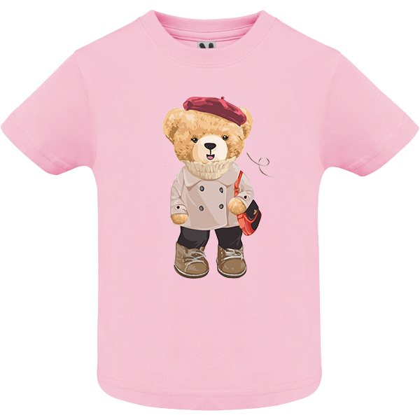 Eco-Friendly Autumn Bear Baby T-shirt