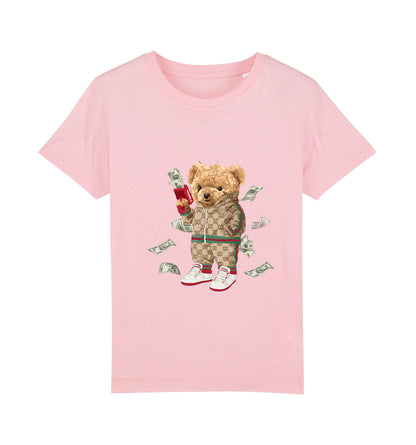 Eco-Friendly Rich Bear Kids T-shirt