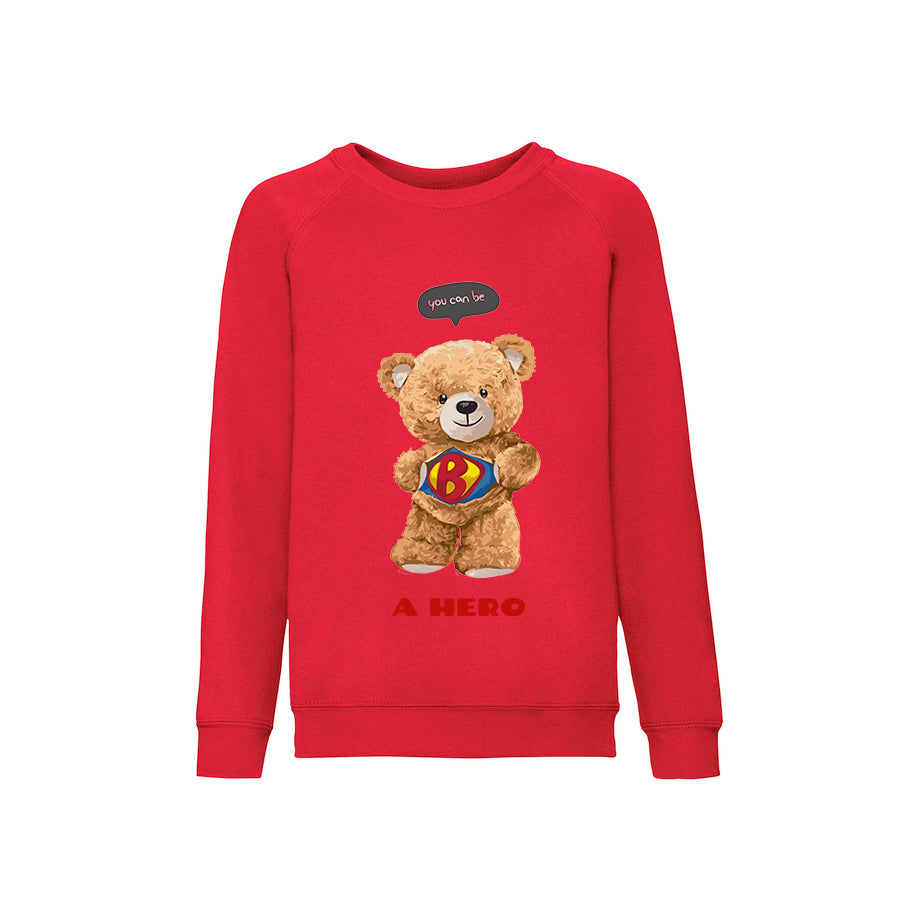 Eco-Friendly Hero Bear Kids Sweater