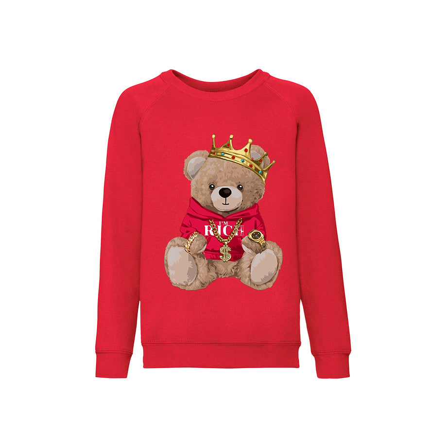 Eco-Friendly Material Bear Kids Sweater