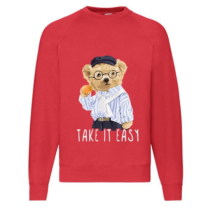 Eco-Friendly Take it Easy Bear Pullover