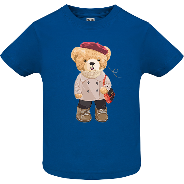 Eco-Friendly Autumn Bear Baby T-shirt