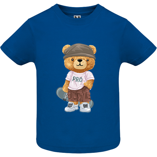 Eco-Friendly Skater Bear Baby T-shirt