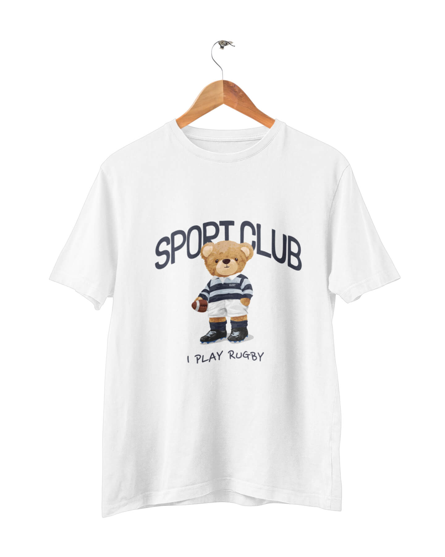 Organic Rugby Bear T-shirt