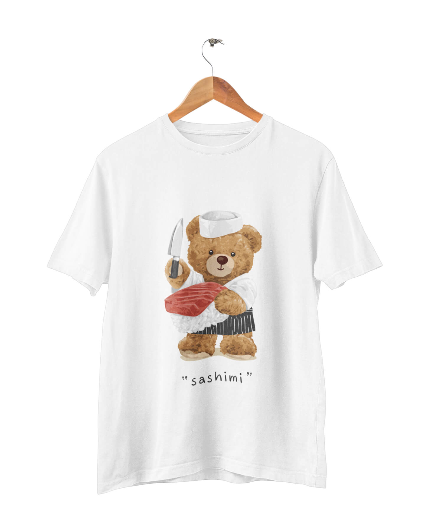 Organic Sashimi Bear T-shirt