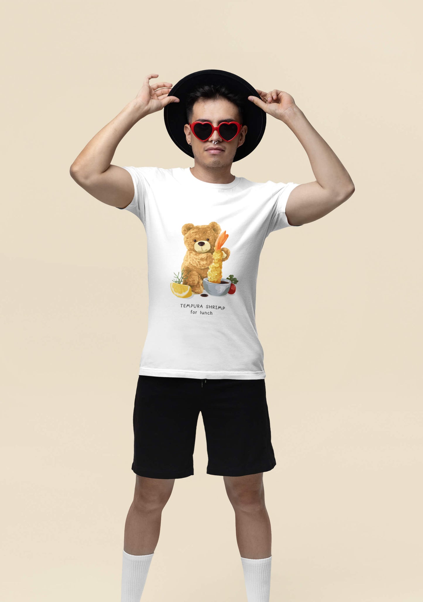 Organic Tempura Bear T-shirt