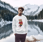 Eco-Friendly Ski Bear Pullover