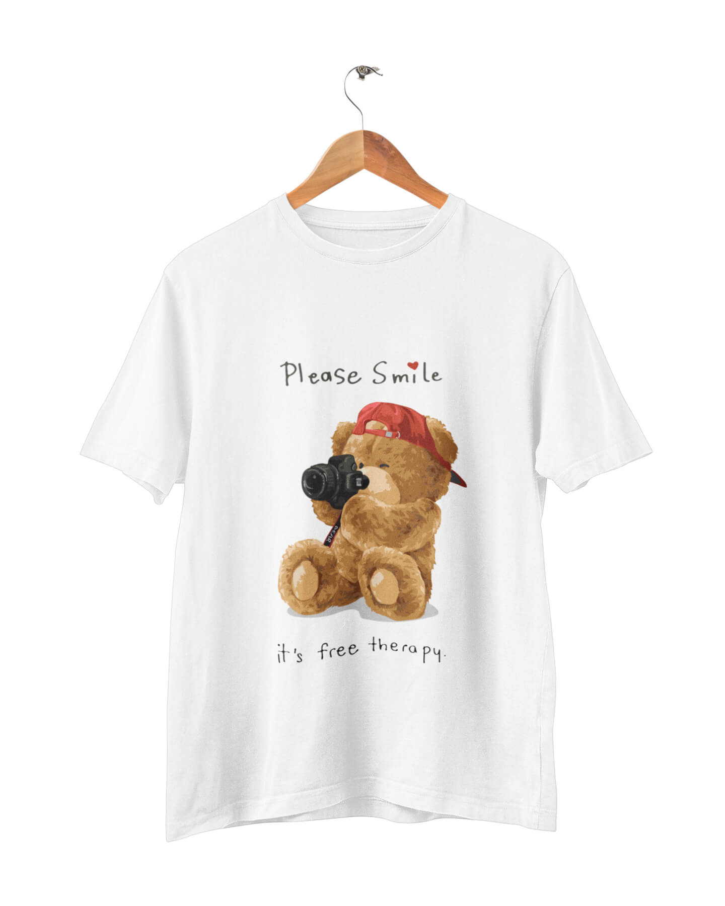 Organic Please Smile T-shirt