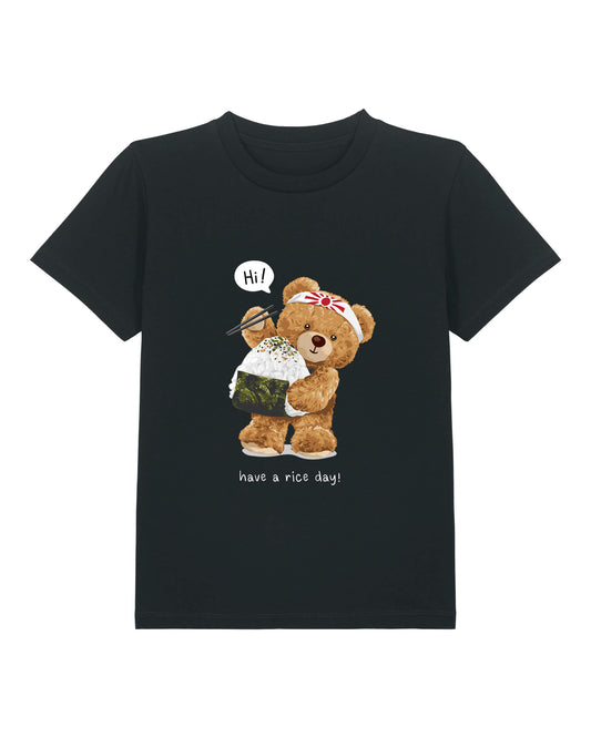 Eco-Friendly Sushi Bear Kids T-shirt