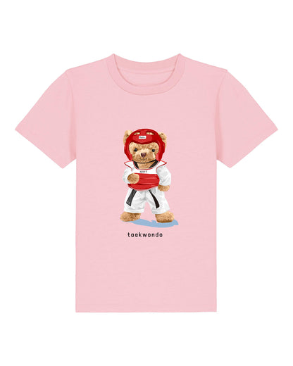 Eco-Friendly Taekwando Bear Kids T-shirt